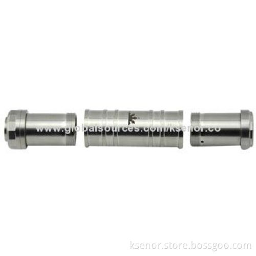 E-cigarette private mod, telescoping mechanical mod